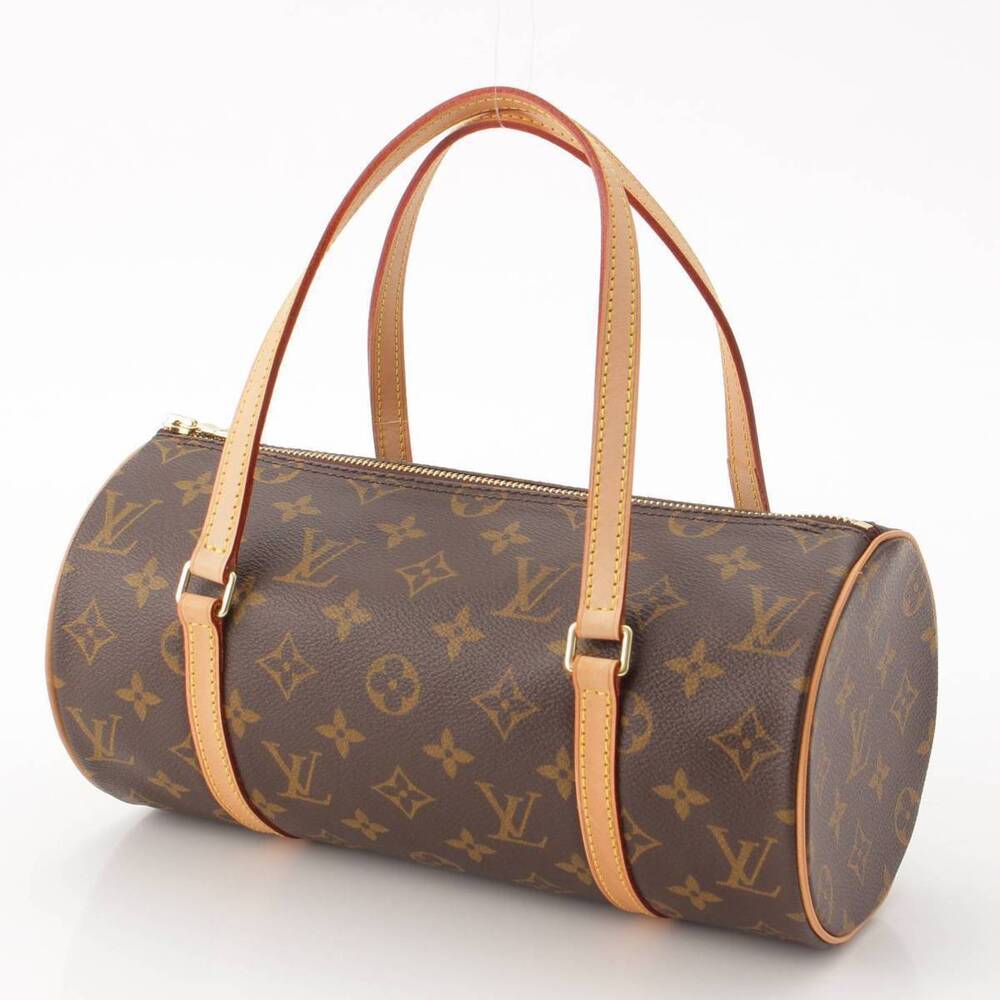 Louis Vuitton Brown Papillon Handbag Monogram